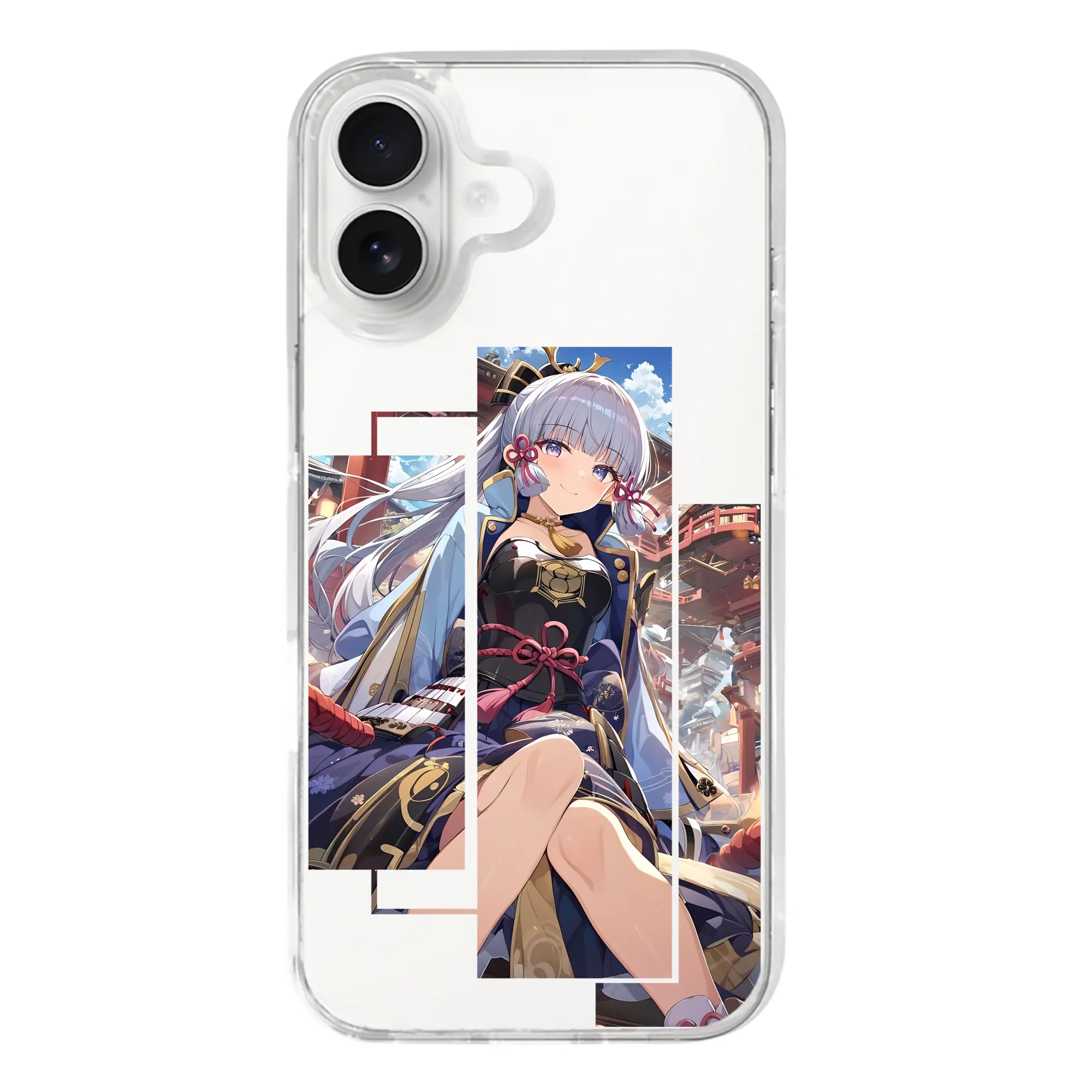 原 神 グッズ 神里綾華 - iPhone 17シリーズ 透明スマホケース – 薄型・耐衝撃・精密フィット保護カバー